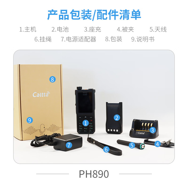 中興高達(dá)數(shù)字對(duì)講機(jī)PH890